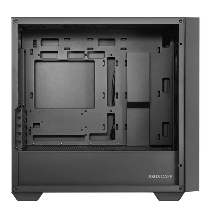 A21-ASUS-CASE-BLK - Micro-ATX/Mini-ITX, CPU Cooler Height 165mm, GPU Length 380mm, PSU Length 210mm, 1 x Headphone, 1 x Microphone, 2 x USB 3.2 Gen1