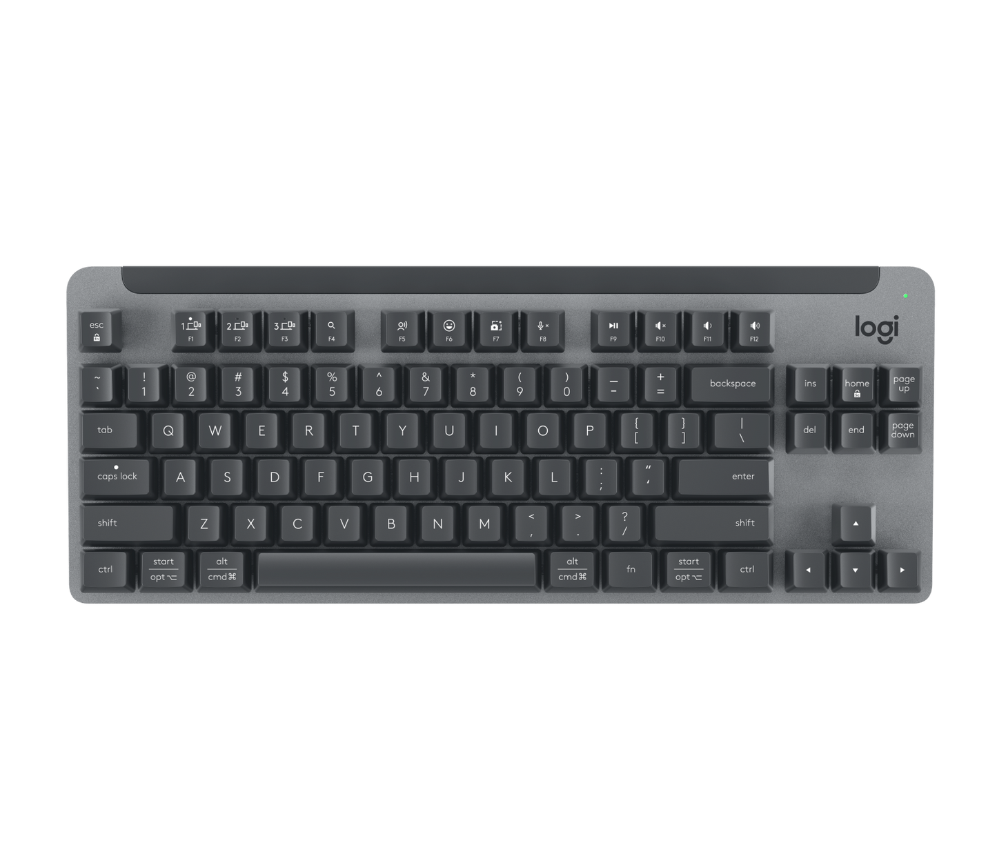 K855 Wireless Mechanical TKL Keyboard (Linear) - Graphite