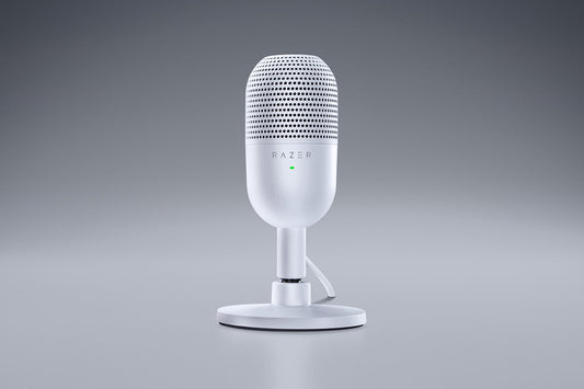 Razer Seiren V3 Mini-Ultra-Compact USB Microphone-White Edition-FRML Packaging