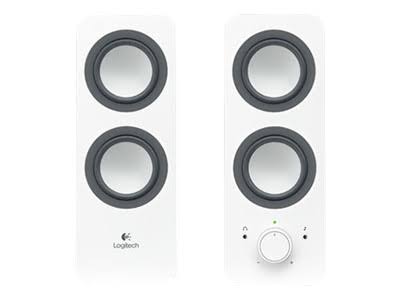 Logitech z200 Multimedia Speakers - Snow White