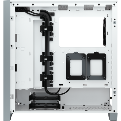 4000D Airflow Tempered Glass Mid-Tower Case, White