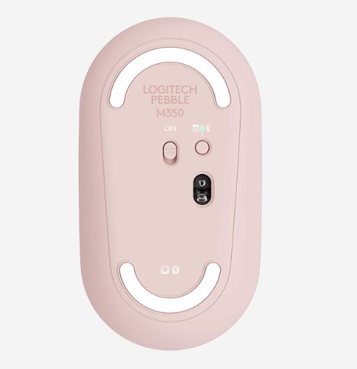 Logitech Pebble Wireless Mouse - Rose