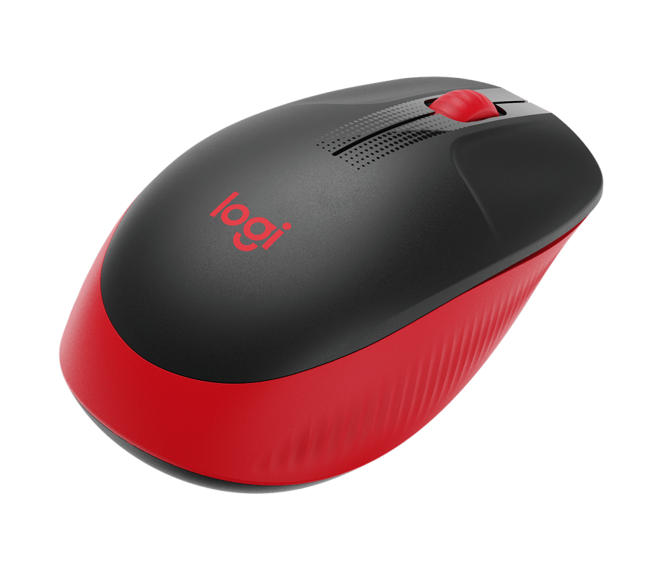 LOGITECH WIRELESS MOUSE M190 - Red