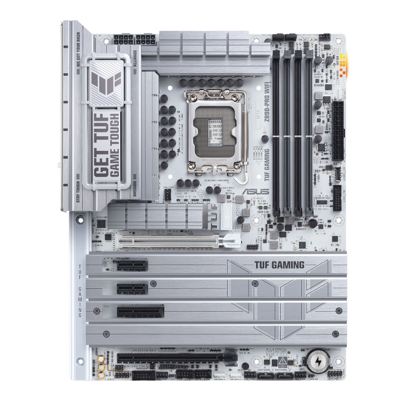 TUF Z890 PRO/ATX/INTEL LGA1851/4x DDR5 DIMM max 192GB/Max 9066MHz/1x PCIE5.0(CPU), 4xPCIE4.0(Chipset x16/x4/x1/x1)/2x M.2 (CPU), 2x M.2(Chipset)