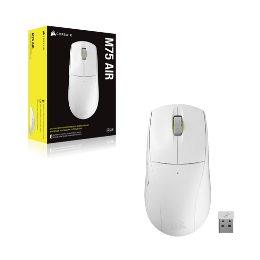 GAMING MOUSE M75 AIR WIRELESS-WHITE