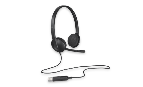 Logitech USB Headset H340 - Black - AP