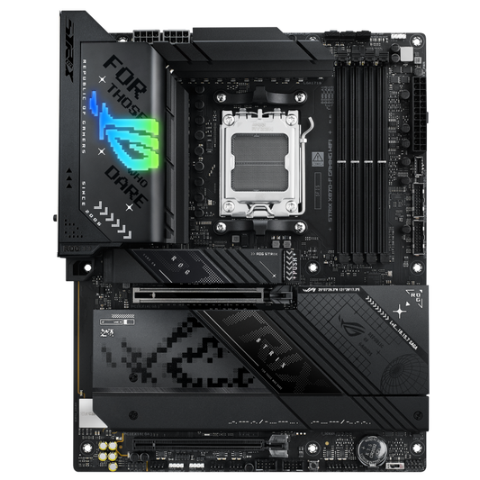 ASUS ROG STRIX X370-F GAMING Aura Sync RGB LED, DDR4 3200MHz, M.2, USB 3.1 front-panel connector & Type-A/C