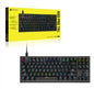 Corsair K60 PRO TKL RGB Optical-Mechanical Gaming Keyboard, Backlit RGB LED, CORSAIR OPX, Black, (LS)