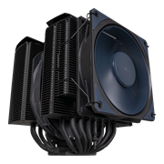 MA824 Stealth, Dual Tower with 8 Heat Pipes for unmatched Performance, 1x 135mm Fan + 1x 120mm Mobius Fan, Signature Stealth Design, 42mm of RAM Clear