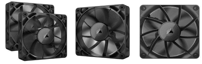 CORSAIR RX Series, iCUE LINK RX140, 140mm Fan, Dual Fan Kit