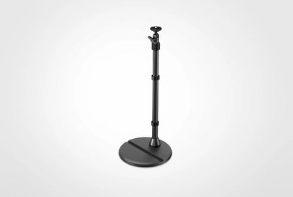 Elgato Mini Mount, Versatile Stand for Cameras, Lights, Mics and more, Fully Adjustable, Universal Phone Holder, Weighted Base with Device Slot