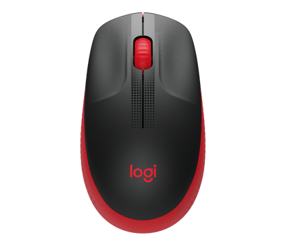 LOGITECH WIRELESS MOUSE M190 - Red