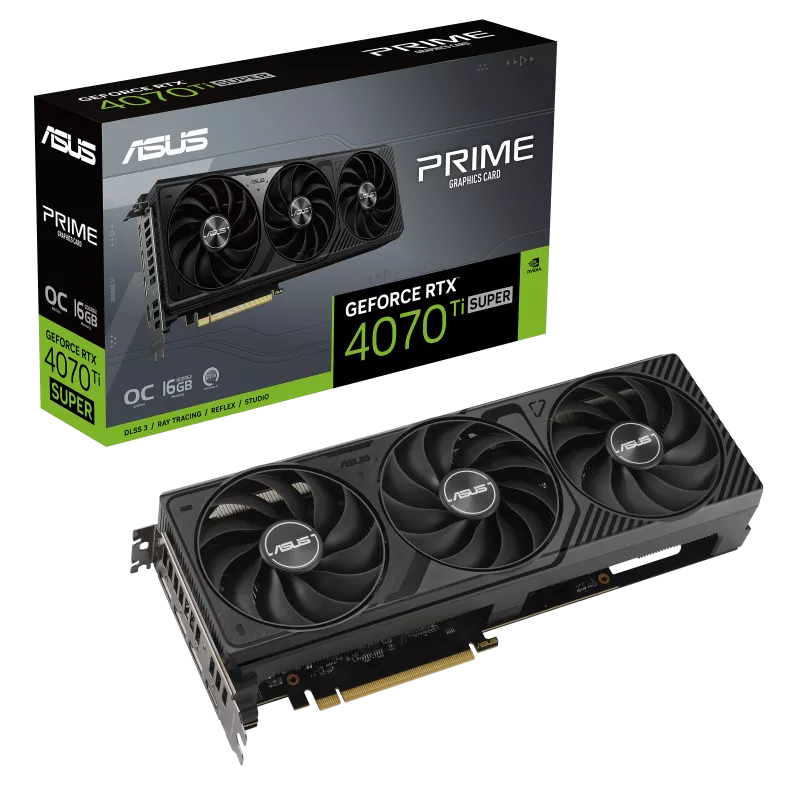 ASUS Prime GeForce RT 4070 Ti SUPER OC Edition 16GB GDDR6X