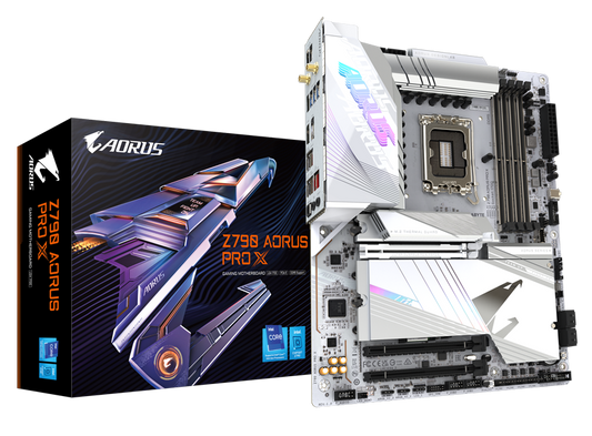 Z790 AORUS PRO X/INTEL LGA1700/ATX/4x DDR5 up to 192GB/8266MHz/PCIe 5.0 x1 4.0 x1 3.0 x1/M.2 x5