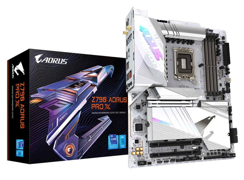 Z790 AORUS PRO X/INTEL LGA1700/ATX/4x DDR5 up to 192GB/8266MHz/PCIe 5.0 x1 4.0 x1 3.0 x1/M.2 x5