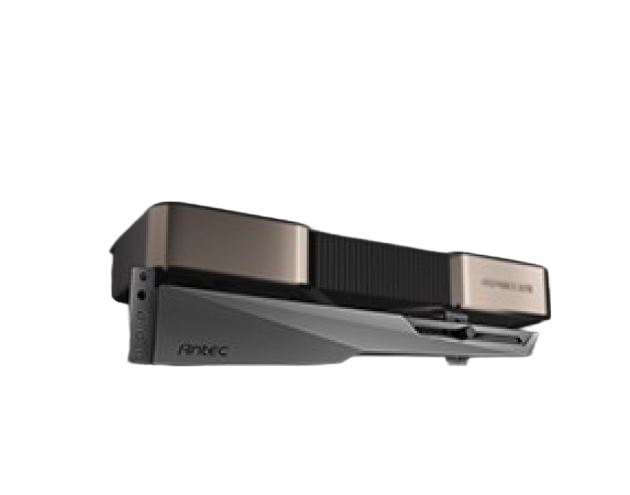 Antec GPU Bracket Dagger Black - PCI Slot mount. 5 holes. GPU 170-270mm. universal case support, Tool-Less. Adjustable Support column.