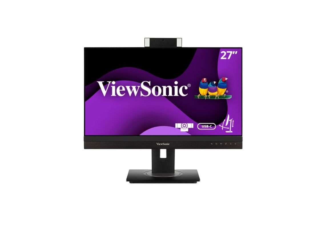 ViewSonic 27' Business with Webcam, IPS 2K 2560x1440 Business, USB-C 90W, Frameless. HDMI, DP, RJ45, Advance Replacement, Business Pro Monitor