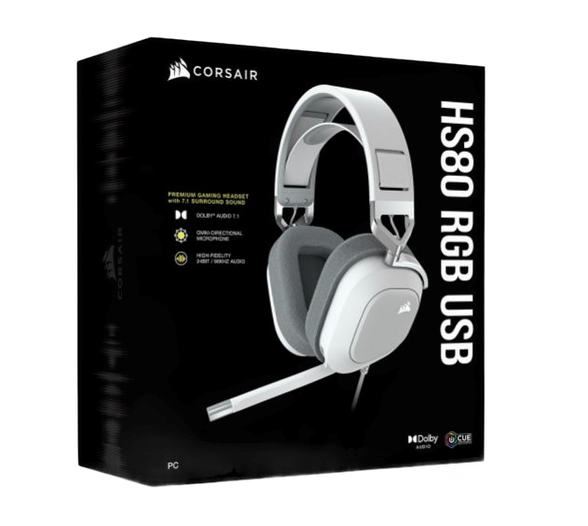 Corsair HS80 RGB WIRELESS Headset - Dolby